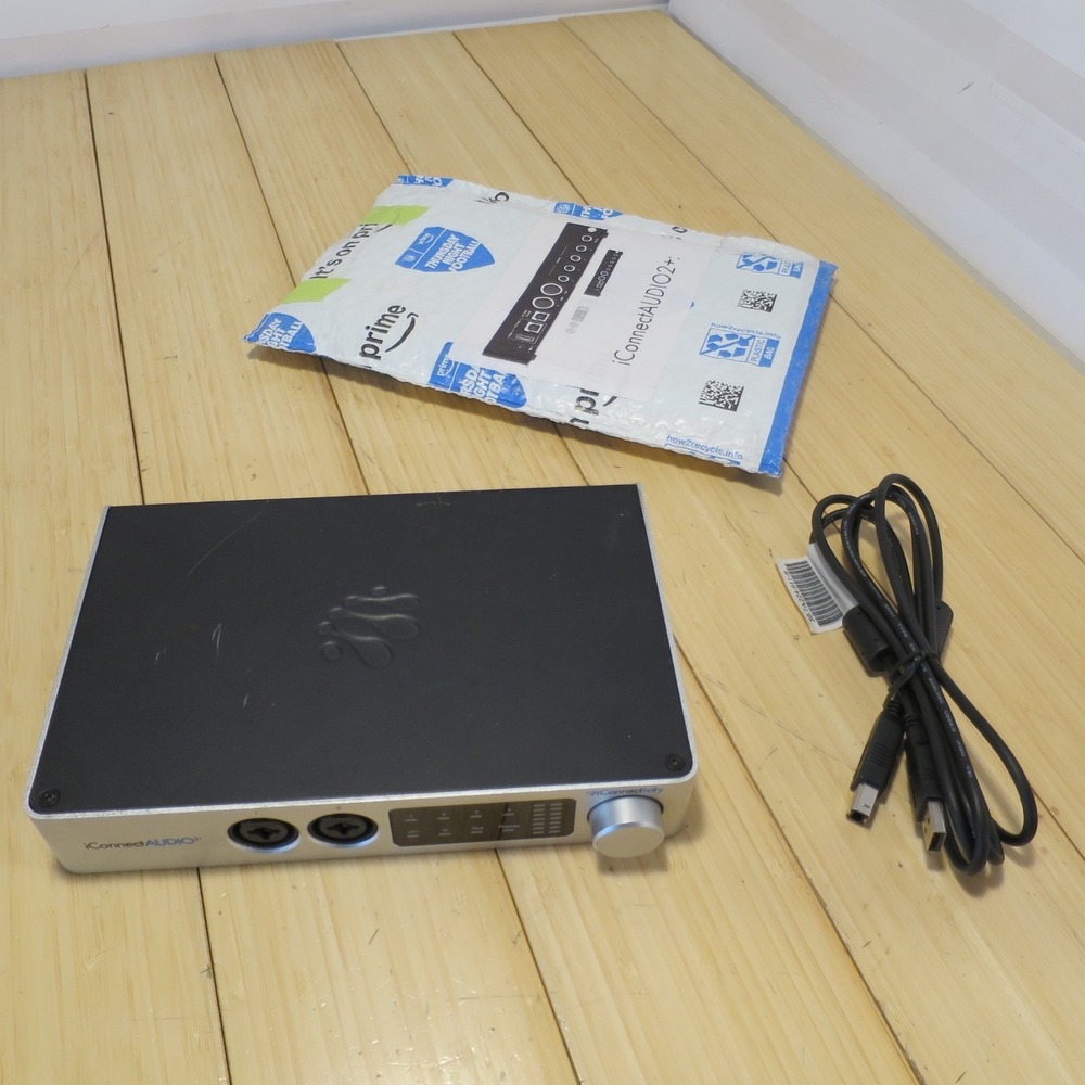 iConnectivity iConnectAUDIO2+ USB Audio Interface‎ MIDI I/O Phantom Power